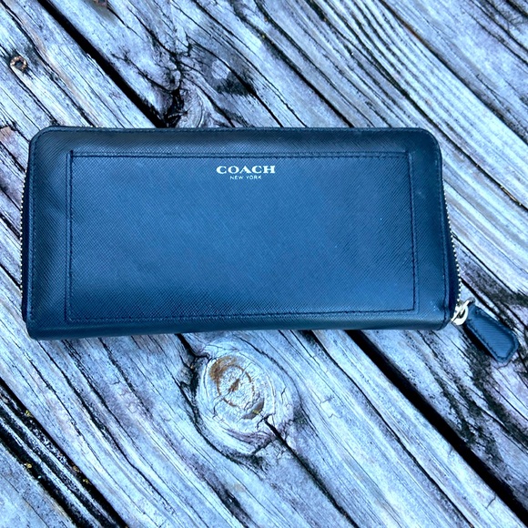 Leather Coach Wallet - Picture 1 of 4